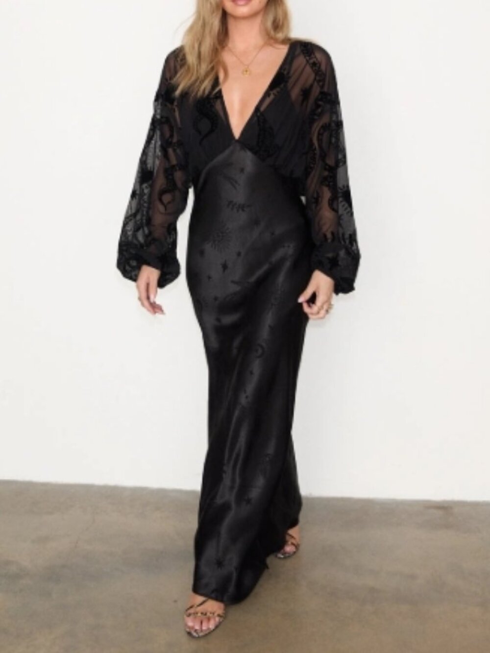 Black Swallow Romance Emma Dress - Never Fully Dressed